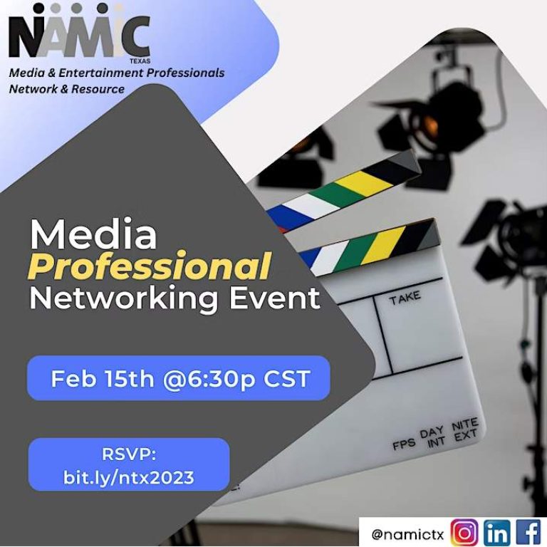 NAMIC-Texas Media Professionals Networking Event