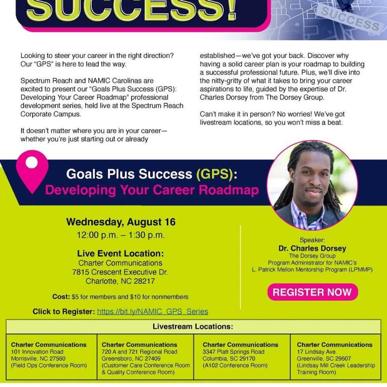 NAMIC-Carolinas G.P.S. (Goals Plus Success) Series
