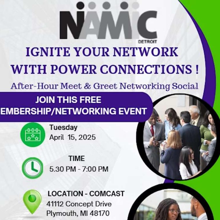 NAMIC Detroit – Ignite Your Network – Networking Social